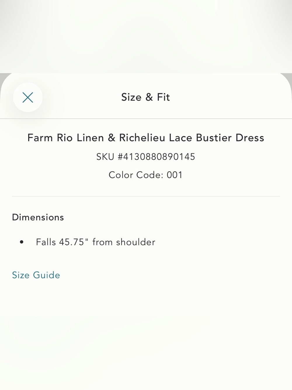 Farm Rio Richelieu Crochet Lace Linen Midi Sundress Size Small - Picture 14 of 14